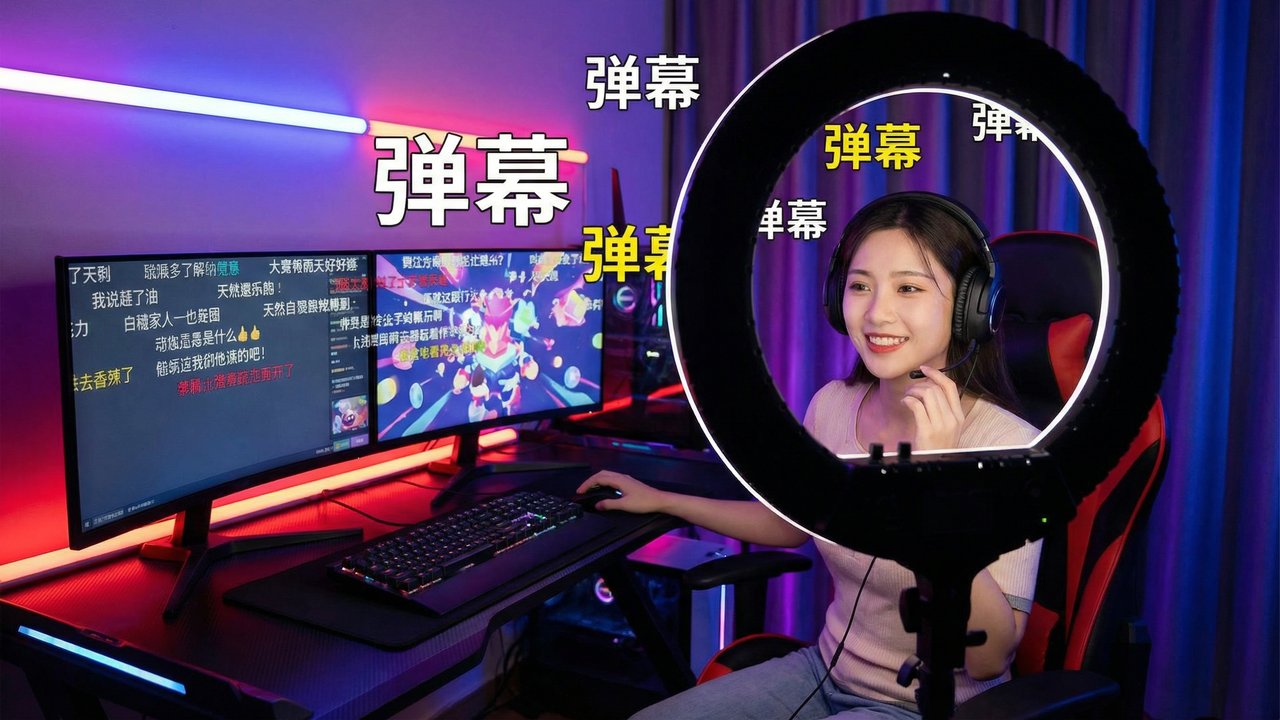 公共场合视频直播 - 影视创作分享弹幕互动